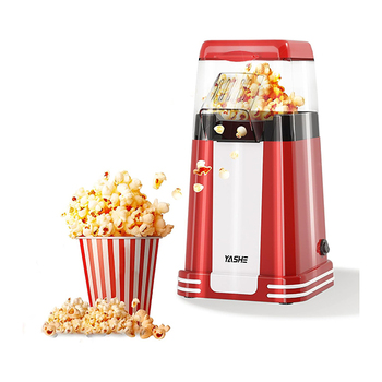 Máquina retro para hacer palomitas 1200W de YASHE